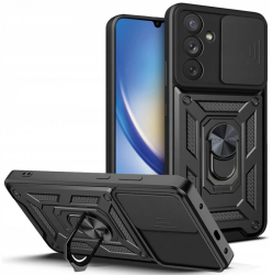 Husa pentru Samsung Galaxy A34 5G - Techsuit CamShield Series - Black 