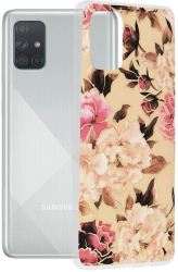 Husa pentru Samsung Galaxy A71 4G - Techsuit Marble Series - Mary Berry Nude 