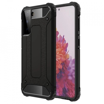 Husa pentru Samsung Galaxy S21 5G - Techsuit Hybrid Armor - Black 