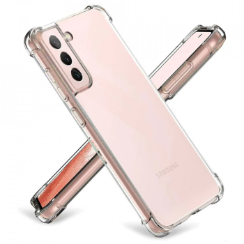 Husa pentru Samsung Galaxy S21 5G - Techsuit Shockproof Clear Silicone - Clear 