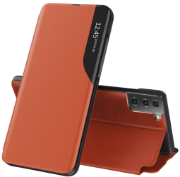 Husa pentru Samsung Galaxy S21 FE 5G - Techsuit eFold Series - Orange 