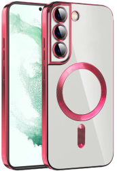 Husa pentru Samsung Galaxy S22 Plus 5G - Techsuit Luxury Crystal MagSafe - Red 