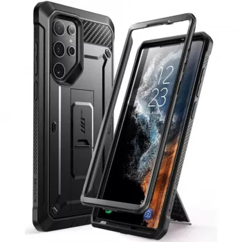 Husa pentru Samsung Galaxy S22 Ultra 5G - Supcase Unicorn Beetle Pro - Black 