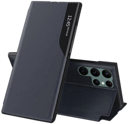 Husa pentru Samsung Galaxy S22 Ultra 5G - Techsuit eFold Series - Dark Blue 