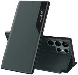 Husa pentru Samsung Galaxy S22 Ultra 5G - Techsuit eFold Series - Dark Green 
