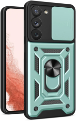 Husa pentru Samsung Galaxy S23 Plus - Techsuit CamShield Series - Green 