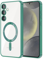 Husa pentru Samsung Galaxy S24 Plus - Techsuit Luxury Crystal MagSafe - Light Green 