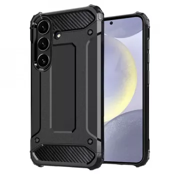 Husa pentru Samsung Galaxy S24 - Techsuit Hybrid Armor - Black 