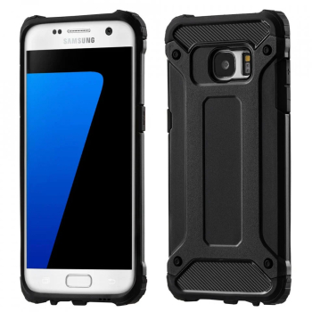 Husa pentru Samsung Galaxy S7 - Techsuit Hybrid Armor - Black 