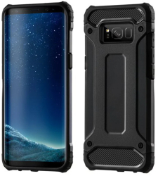 Husa pentru Samsung Galaxy S8 Plus - Techsuit Hybrid Armor - Black