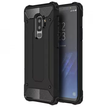 Husa pentru Samsung Galaxy S9 Plus - Techsuit Hybrid Armor - Black 