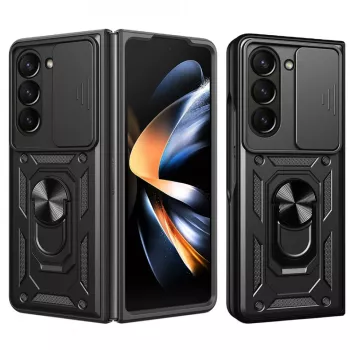 Husa pentru Samsung Galaxy Z Fold5 - Techsuit CamShield Series - Black 