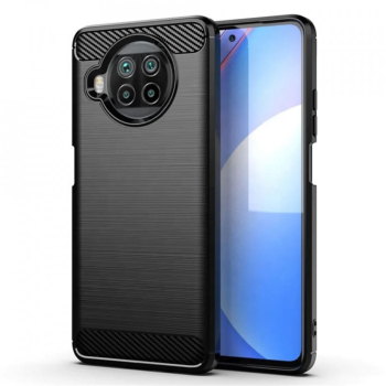 Husa pentru Xiaomi Mi 10T Lite 5G - Techsuit Carbon Silicone - Black 