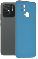 Husa pentru Xiaomi Redmi 10C - Techsuit Soft Edge Silicone - Denim Blue 