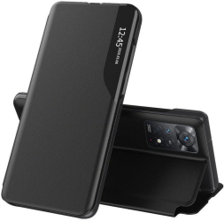Husa pentru Xiaomi Redmi Note 11 Pro 4G / Note 11 Pro 5G / Note 12 Pro 4G - Techsuit eFold Series - Black 