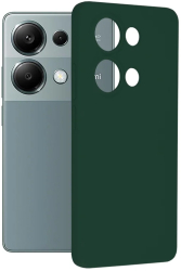 Husa pentru Xiaomi Redmi Note 13 Pro 4G / Poco M6 Pro 4G - Techsuit Soft Edge Silicone - Dark Green 