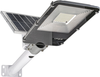 Lampa stradala solara IP65 cu telecomanda si suport de perete LED 50W/ora 6000lm 6500-7000K lumina rece QXP-SL-50W LED Market 