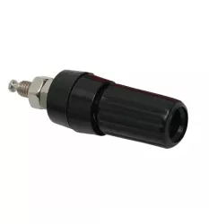 Mufa banana mama 4mm montabil executie din plastic negru
