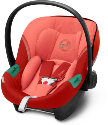 Scoica auto Cybex Aton S2 i-Size Hibiscus Red 
