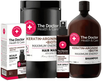 Setul de keratina Doctor Health &Care pentru parul deteriorat 