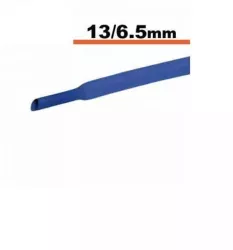 Tub termocontractibil albastru 13mm/ 6.5mm 0.5m 