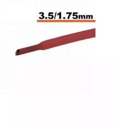Tub termocontractibil rosu 3.5 mm/ 1.75 mm 0.5m 