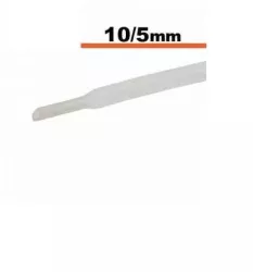 Tub termocontractibil transparent 10mm/ 5mm 0.5m 