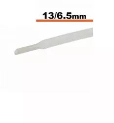 Tub termocontractibil transparent 13mm/ 6.5mm 0.5m 