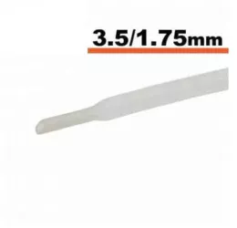 Tub termocontractibil transparent 3.5 mm/ 1.75mm 0.5m 