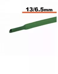 Tub termocontractibil verde 13mm/ 6.5mm 0.5m 