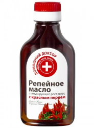 Ulei de brusture si extract de ardei rosu pentru cresterea parului 100ml DOCTORUL CASEI 