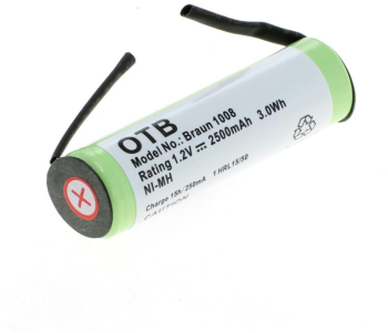 Baterie pentru Braun Philips HX5350 1 2V NiMH 2500mAh 