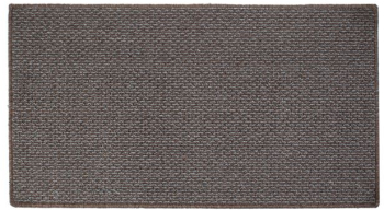 Covoras cu model reliefat 80x50 cm gri cu maro 