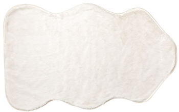 Covoras imitatie blana 60x100 cm ecru 