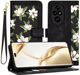 Husa pentru Honor 200 Pro - Techsuit FlipCraft - Flowers of the Dawn 
