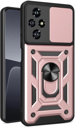 Husa pentru Honor 200 - Techsuit CamShield Series - Rose Gold 