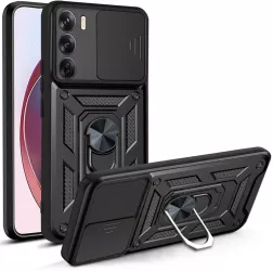 Husa pentru Oppo Reno12 Pro - Techsuit CamShield Series - Black 