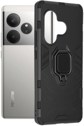 Husa pentru Realme GT 6 / GT 6T - Techsuit Silicone Shield - Black 