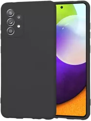 Husa pentru Samsung Galaxy A52 4G / A52 5G / A52s 5G - Techsuit SoftFlex - Black 