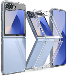 Husa pentru Samsung Galaxy Z Flip6 - Ringke Fusion - Clear 