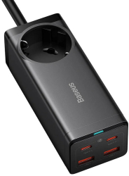 Incarcator/Cablu de alimentare GaN3 Pro 100W - Baseus PSZM000401 - Black 