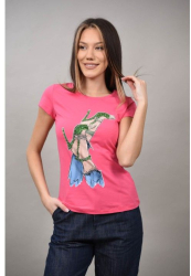 TRICOU IMPRIMEU PANTOF ARNARA Roz S-M 