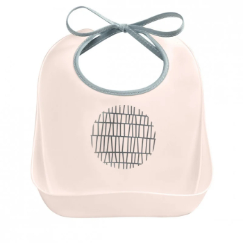 Baveta plastic Beaba Pink 