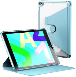Husa pentru iPad 10.2 2019/2020/2021 - Techsuit Crystal Vision - Bleu 