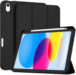 Husa pentru iPad 10 2022 10.9 - Techsuit Flex Trifold - Black