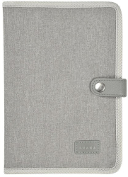 Mapa Carnet de Vaccinari 17.5x25 cm Beaba Heather Grey 