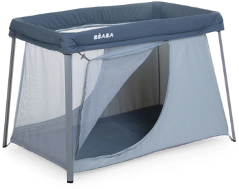 Patut de calatorie 3 in 1 Beaba Eazy Sleep Mineral Grey