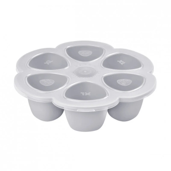 Recipient ermetic silicon multiportii 6x150 ml Beaba Light Mist 