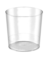Set 30 buc pahare plastic 330 ml transparente 