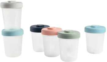 Set 6 recipiente hrana Beaba 6x250 ml 